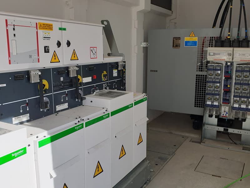 Instalaciones Centro de transformación Electricidad Climatización Ruiz